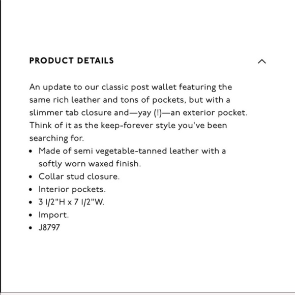 Madewell the post wallet - Picture 4 of 7